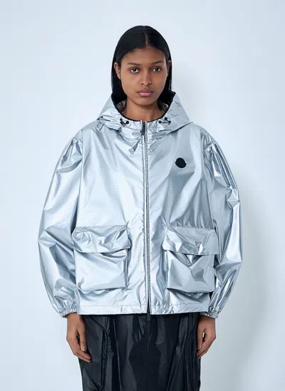 Moncler Ylang Bomber Jacket In Gray