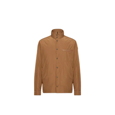 Moncler Yndale Short Down Jacket In Brown