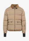 Moncler Grenoble Medium Beige Yunnan Jacket In Neutral