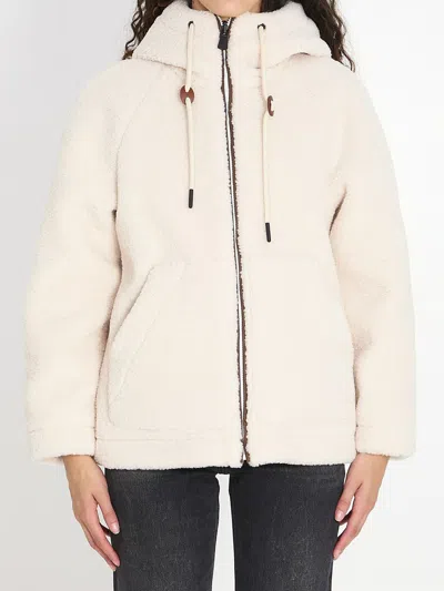 Moncler Yushan Reversible Jacket In Neutral