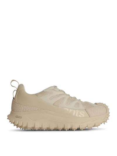 Moncler Trailgrip Beige Polyamide Sneakers