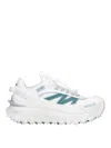 Moncler Trailgrip Low Top Technical Sneakers In White