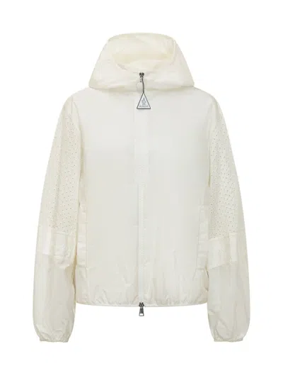 Moncler Zelkova Jacket With Hood And Zip - Ss26 Collection In Multi