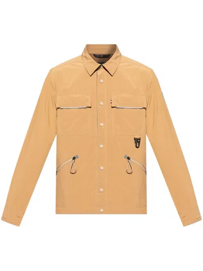 Moncler Zennor Shirt Jacket In Neutrals