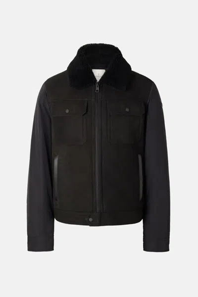 Moncler Zerique Jacket In Black