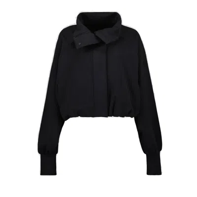 Moncler Zip-up Jacket In Black