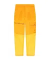 Moncler Zip-detail Wide Cargo Trousers In Yellow
