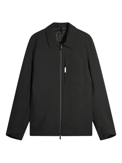 Moncler Zip-fastening Jacket In Black