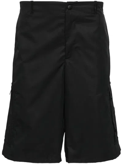 Moncler Zip-fastening Pocket Bermuda Shorts In Black