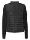 MONCLER MONCLER ZIP FITTED PADDED JACKET
