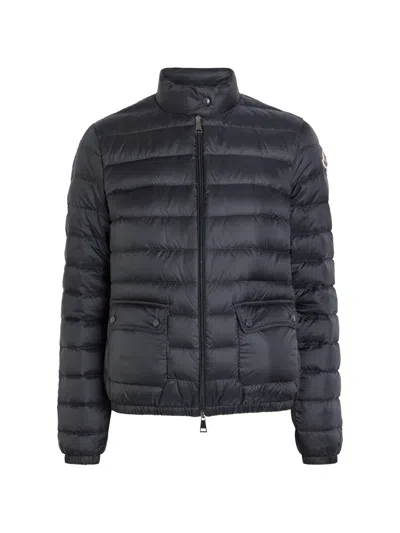 Moncler Zip Flap-pocket Jacket In Blue