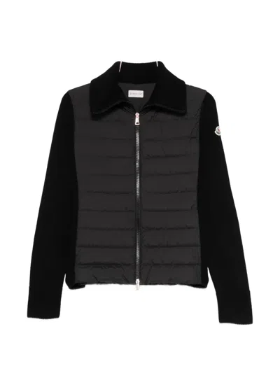 Moncler Zip Jacket In Black