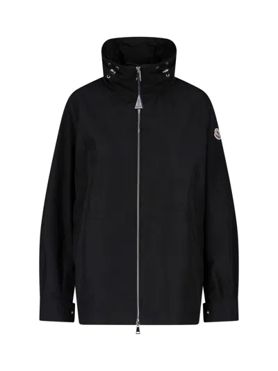Moncler Zip Jacket In Black