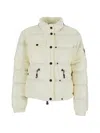 Moncler Grenoble Mauduits Short Down Jacket In Neutral