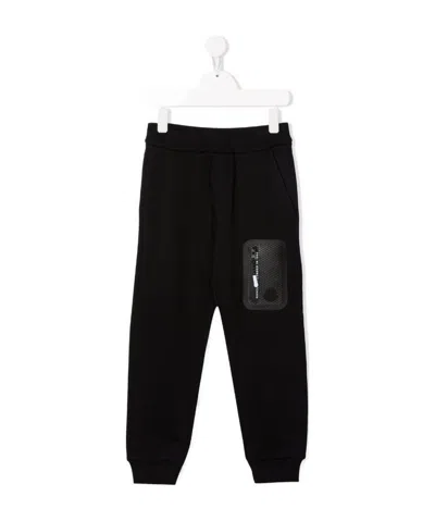 Moncler Zip Pocket Track Pants In Black