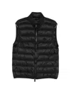 Moncler Deneb Polyamide Down Vest In Black