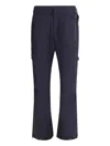 Moncler Padded Ski Pants In Blue