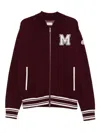 Moncler Zip-up Bomber Jacket In Red