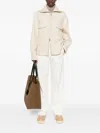 Moncler Jacke Aus Einem Wollgemisch In Neutral