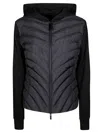 Moncler Zip Up Sweaters And Cardigans In Black