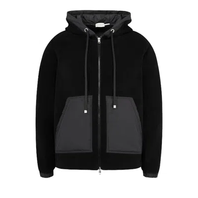 Pre-owned Moncler Zip Up Cardigan 'black' | Men's Size Xl