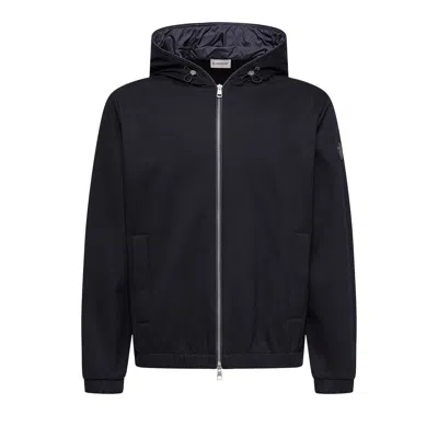 Pre-owned Moncler Zip Up Cardigan 'blue' | Men's Size Xxl