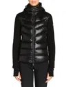 Moncler Zip Up Cardigan Jacket In Black