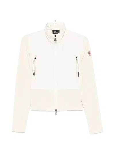 Moncler Grenoble Elegant Mini Sweater For Women In Neutral