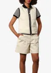 Moncler Smanicato Gilet In White