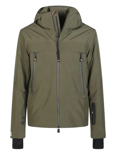 MONCLER ZIP-UP HOODED JACKET