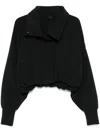 Moncler Lightweight Zip-up Cardigan In Black