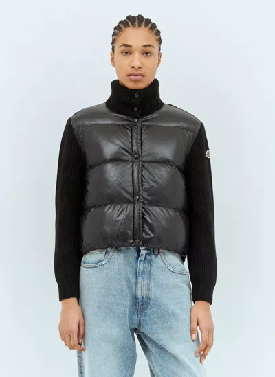 MONCLER ZIP-UP PADDED CARDIGAN
