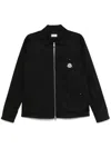 Moncler Hemdjacke Mit Reissverschluss In Black