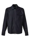 Moncler Balaitous Down Overshirt In Blue