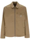 Moncler Cotton Blend Gabardine Shirt Jacket In Non Definito