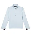Moncler Zip-up Ski Top In Blue