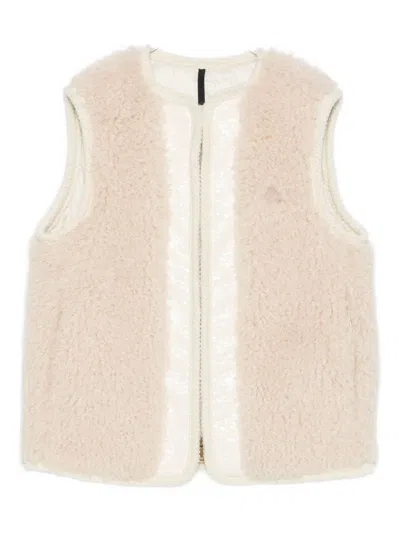 MONCLER ZIP-UP SLEEVELESS JACKET