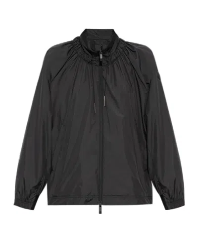 Moncler Zip-up Valencay Jacket In Black