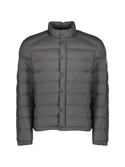 Moncler Gray Selves Short Down Jacket