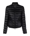 Moncler Lans Quilted Padded Shell Down Jacket In Black