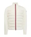 Moncler Zippered Cardigan In White