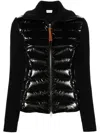 Moncler Logo-patch Jacket In Black