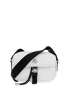 Moncler New Trick Water-repellent Crossbody Bag In White