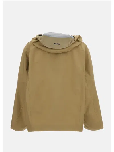 Moncler Zip-pockets Hooded Jacket In Neutral