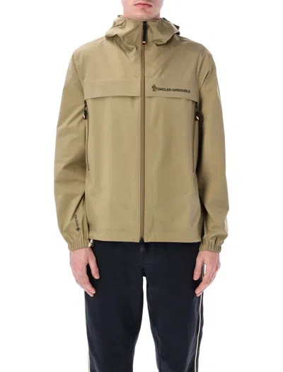 Moncler Shipton Hood Visor Trekking Hiking Jacket In Green