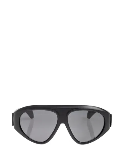 Moncler Zyra Navigator-frame Sunglasses In Black