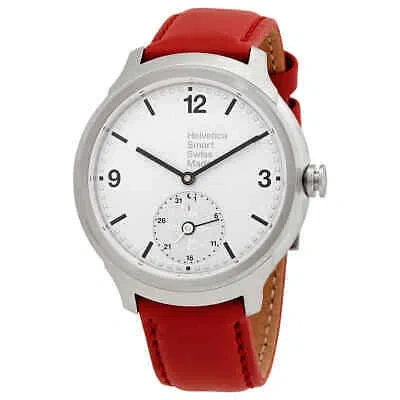 Pre-owned Mondaine Helvetica No1 Bold Quartz Silver Dial Men's Watch Mh1.b2s80.lc