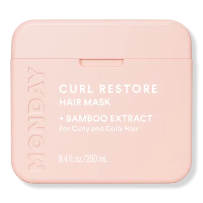 Monday Haircare Curl Restore Hair Mask With Bamboo Extract For Curly & Coily Hair
