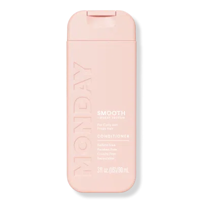 Monday Haircare Smooth Conditioner For Curly & Frizzy Hair With Wheat Protein - 3.0 oz