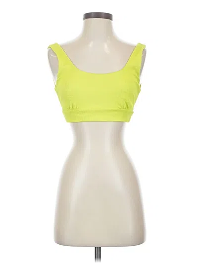 Pre-owned Monday Swimwear Sports Bra In Yellow